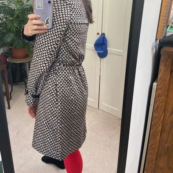 Rachel Roy geometric trench coat - Picture 2 of 4